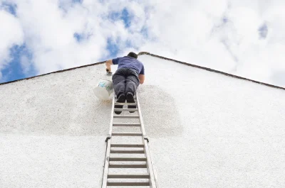 Peinture extérieure à Idrac-Respaillès — façades et ravalement